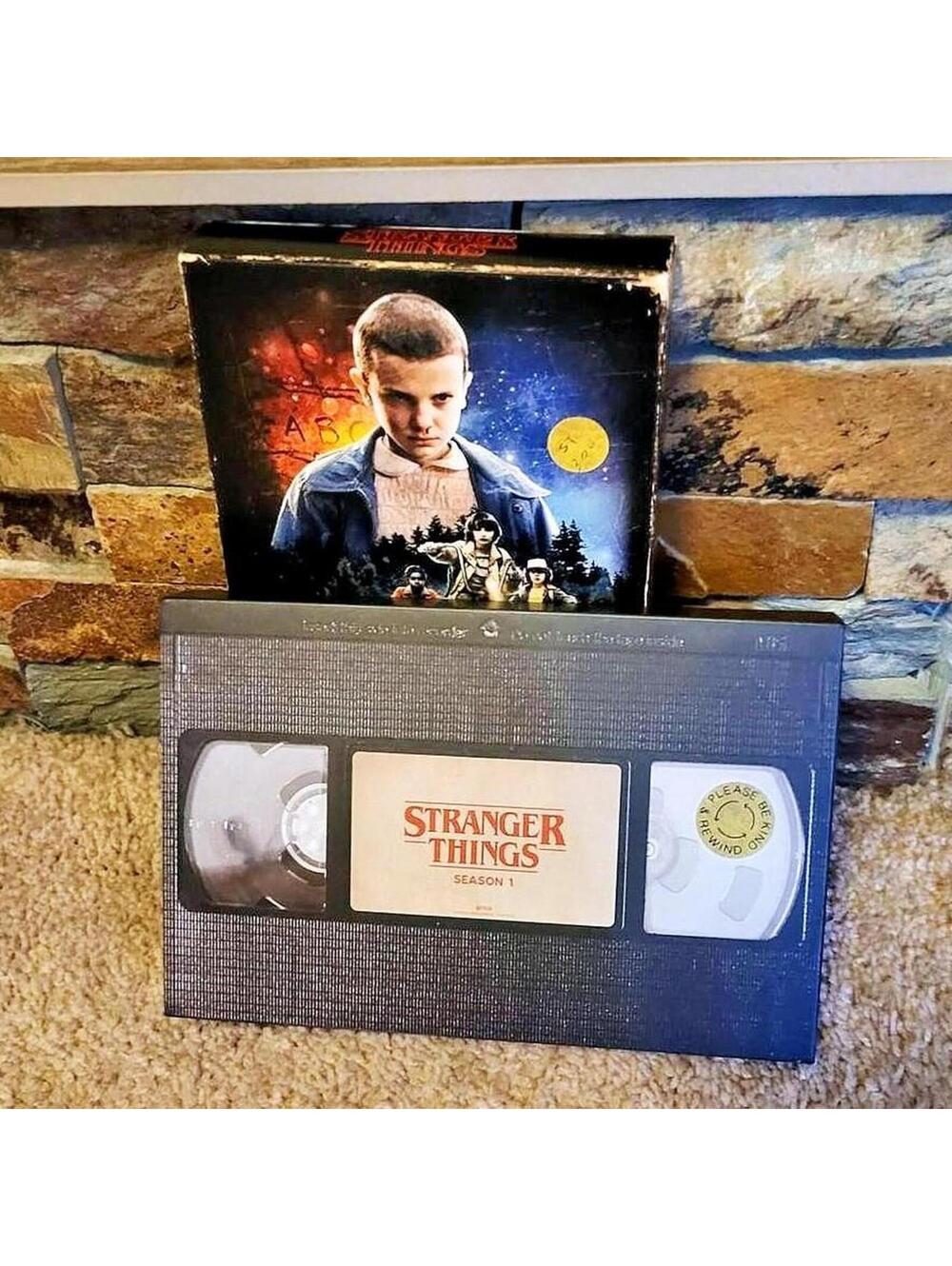 Stranger Things Season 1 DVD Retro Edition comes with collectible poster